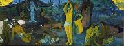 Paul Gauguin Where Do We Come From What Are We Where Are We Going USA oil painting artist